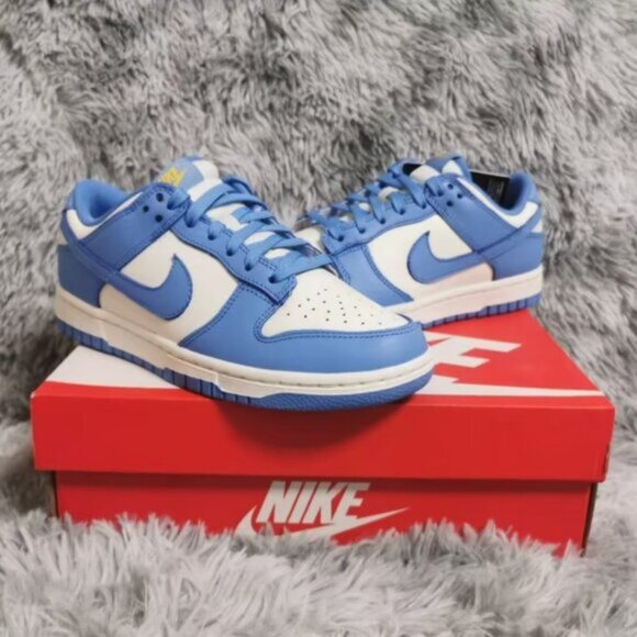 Brand New Nike Dunk Low “Blue & White” - With Original Box - Picture 1 of 4